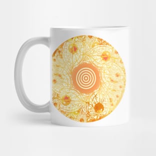 Thanksgiving Physalis Abstract Happy Autumn Season Mug